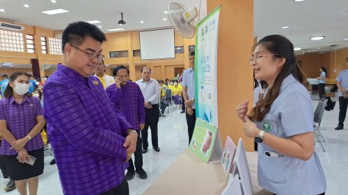 เทศบาลนครแม่สอด ร่วมพิธีเปิดโครงการของขวัญปีใหม่ 2568 เพื่อคนไทยสุขภาพดีถ้วนหน้า