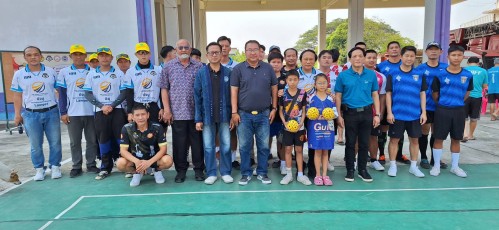 ทน.แม่สอด ร่วมพิธีเปิดการแข่งขันกีฬาเซปักตะกร้อท้องถิ่นสัมพันธ์ ต้านภัยยาเสพติด ครั้งที่ 2 ประจำปี 2568