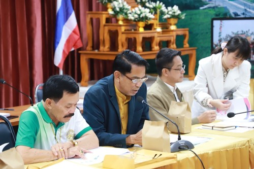 เทศบาลนครแม่สอด จัดประชุมคณะกรรมการพัฒนาเทศบาลนครแม่สอด