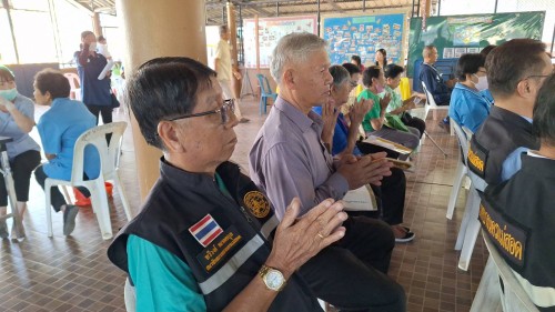 เทศบาลนครแม่สอด เข้าร่วมการประชุมผู้สูงอายุชุมชนสักทอง ประจำเดือน กุมภาพันธ์ พ.ศ.2568