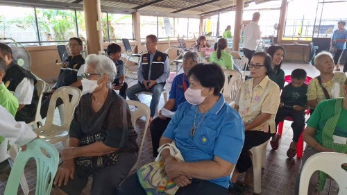 เทศบาลนครแม่สอด เข้าร่วมการประชุมผู้สูงอายุชุมชนสักทอง ประจำเดือน กุมภาพันธ์ พ.ศ.2568