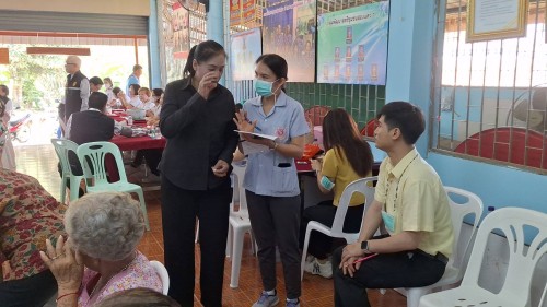 เทศบาลนครแม่สอด เข้าร่วมการประชุมผู้สูงอายุชุมชนอิสลามและชุมชนสองแคว1 ประจำเดือน กุมภาพันธ์ พ.ศ.2568