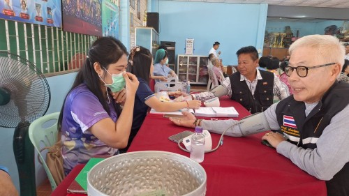 เทศบาลนครแม่สอด เข้าร่วมการประชุมผู้สูงอายุชุมชนอิสลามและชุมชนสองแคว1 ประจำเดือน กุมภาพันธ์ พ.ศ.2568