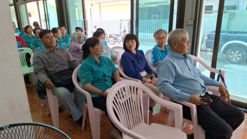 ทน.แม่สอด เข้าร่วมการประชุมผู้สูงอายุ ชุมชนตาลเดี่ยวและชุมชนวัดหลวง ประจำเดือน กุมภาพันธ์ พ.ศ.2568