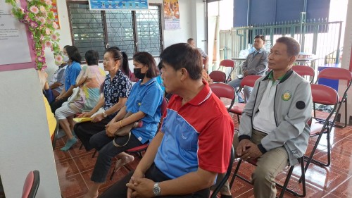 ทน.แม่สอด เข้าร่วมการประชุมผู้สูงอายุ ชุมชนตาลเดี่ยวและชุมชนวัดหลวง ประจำเดือน กุมภาพันธ์ พ.ศ.2568