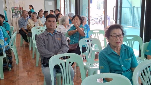 ทน.แม่สอด เข้าร่วมการประชุมผู้สูงอายุ ชุมชนตาลเดี่ยวและชุมชนวัดหลวง ประจำเดือน กุมภาพันธ์ พ.ศ.2568