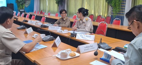 ทน.แม่สอด ประชุมคณะกรรมการสอบคัดเลือกเพื่อแต่งตั้งพนักงานเทศบาลให้ดำรงตำแหน่งต่างสายงาน ตำแหน่ง นักทรัพยากรบุคคล ระดับปฏิบัติการ ครั้งที่ 2/2568