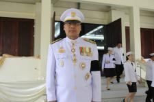 เทศบาลนครแม่สอด เข้าร่วมพิธีถวายดอกไม้จันทน์ ในพระราชพิธีถวายพระเพลิงพระบรมศพ พระบาทสมเด็จพระปรมินทรมหาภูมิพลอดุลยเดช บรมนาถบพิตร