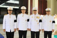 เทศบาลนครแม่สอด เข้าร่วมพิธีถวายดอกไม้จันทน์ ในพระราชพิธีถวายพระเพลิงพระบรมศพ พระบาทสมเด็จพระปรมินทรมหาภูมิพลอดุลยเดช บรมนาถบพิตร