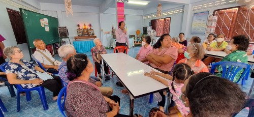 ทน.แม่สอด เข้าร่วมการประชุมผู้สูงอายุ ชุมชนร่วมแรง ประจำเดือน มีนาคม พ.ศ. 2568