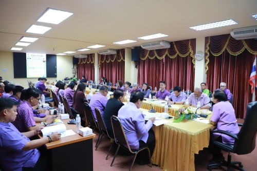 เทศบาลนครแม่สอด จัดประชุมหัวหน้าส่วนราชการ ประจำเดือน มีนาคม พ.ศ.2568