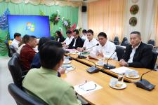 เทศบาลนครแม่สอด ต้อนรับคณะจากกรมส่งเสริมการปกครองท้องถิ่น