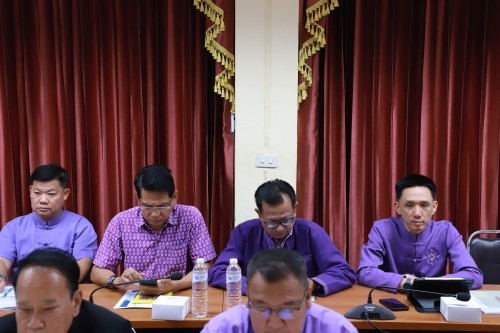 เทศบาลนครแม่สอด จัดประชุมหัวหน้าส่วนราชการ ประจำเดือน มีนาคม พ.ศ.2568