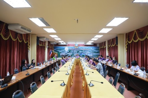 เทศบาลนครแม่สอด จัดประชุมหัวหน้าส่วนราชการ ประจำเดือน มีนาคม พ.ศ.2568