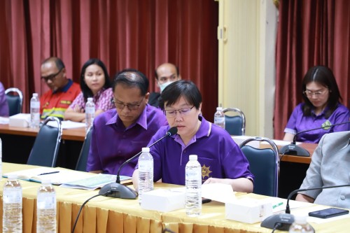 เทศบาลนครแม่สอด จัดประชุมหัวหน้าส่วนราชการ ประจำเดือน มีนาคม พ.ศ.2568