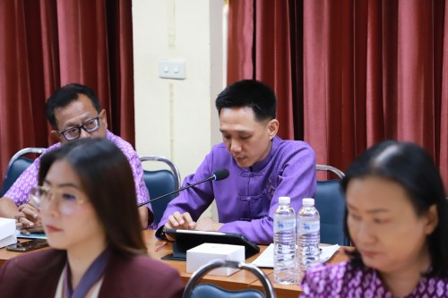 เทศบาลนครแม่สอด จัดประชุมหัวหน้าส่วนราชการ ประจำเดือน มีนาคม พ.ศ.2568