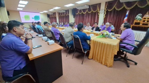 ทน.แม่สอด ประชุมคณะกรรมการภาคีเครือข่ายโครงการบริหารจัดการและกำจัดขยะมูลฝอย และผลิตกระแสไฟฟ้าขนาดเล็กมากฯ ครั้งที่ 2/2568 