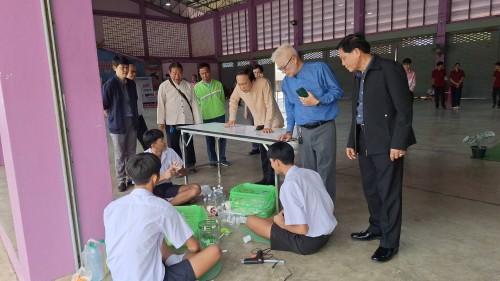 ทน.แม่สอด ร่วมพิธีเปิดการแข่งขันทักษะทางวิชาการเทศบาลนครแม่สอด ประจำปีงบประมาณ พ.ศ.2568