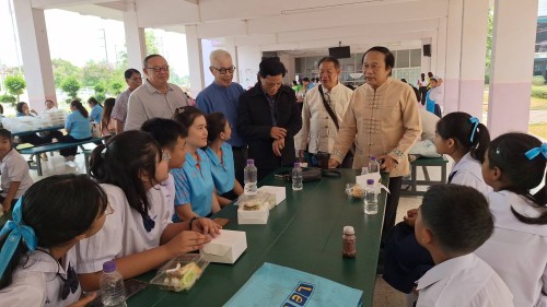 ทน.แม่สอด ร่วมพิธีเปิดการแข่งขันทักษะทางวิชาการเทศบาลนครแม่สอด ประจำปีงบประมาณ พ.ศ.2568