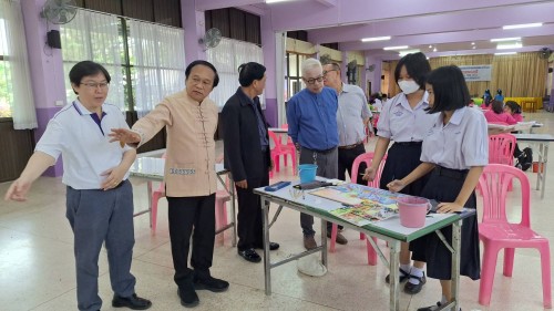 ทน.แม่สอด ร่วมพิธีเปิดการแข่งขันทักษะทางวิชาการเทศบาลนครแม่สอด ประจำปีงบประมาณ พ.ศ.2568