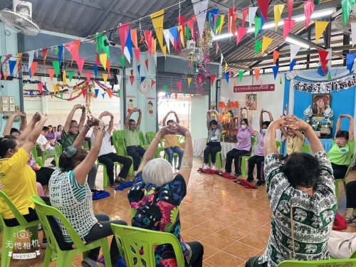 เทศบาลนครแม่สอด เข้าร่วมการประชุมผู้สูงอายุชุมชนอินทรคีรี ประจำเดือน มีนาคม พ.ศ.2568