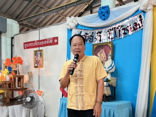 เทศบาลนครแม่สอด เข้าร่วมการประชุมผู้สูงอายุชุมชนอินทรคีรี ประจำเดือน มีนาคม พ.ศ.2568