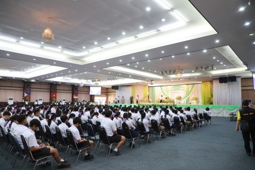 เทศบาลนครแม่สอด ร่วมโครงการปัจฉิมนิเทศนักเรียนที่สำเร็จการศึกษาโรงเรียนในสังกัดเทศบาลนครแม่สอด ประจำปีการศึกษา 2567 (ปีงบประมาณ 2568)