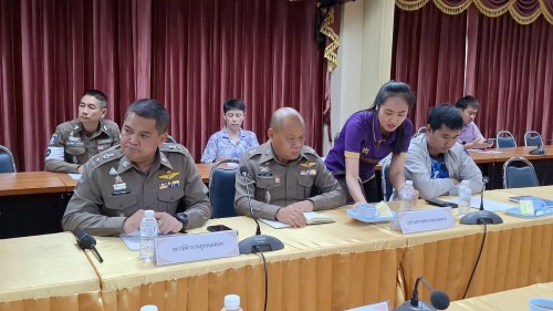 ทน.แม่สอด  ประชุมหารือเพื่อเตรียมความพร้อมกำหนดพื้นที่ Zoning ในการเล่นน้ำช่วงเทศกาลสงกรานต์ พ.ศ. 2568