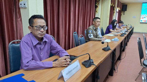ทน.แม่สอด  ประชุมหารือเพื่อเตรียมความพร้อมกำหนดพื้นที่ Zoning ในการเล่นน้ำช่วงเทศกาลสงกรานต์ พ.ศ. 2568