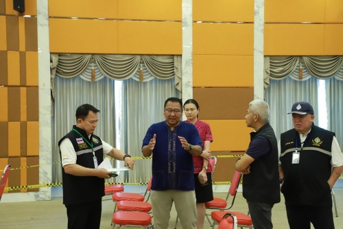 ทน.แม่สอด ให้การต้อนรับผู้ตรวจการเลือกตั้งประจำจังหวัดตาก ลงพื้นที่ตรวจเยี่ยม ติดตามการรับสมัครรับเลือกตั้งสมาชิกสภาเทศบาลนครแม่สอด และนายกเทศมนตรีนครแม่สอด