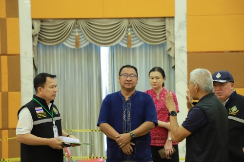 ทน.แม่สอด ให้การต้อนรับผู้ตรวจการเลือกตั้งประจำจังหวัดตาก ลงพื้นที่ตรวจเยี่ยม ติดตามการรับสมัครรับเลือกตั้งสมาชิกสภาเทศบาลนครแม่สอด และนายกเทศมนตรีนครแม่สอด