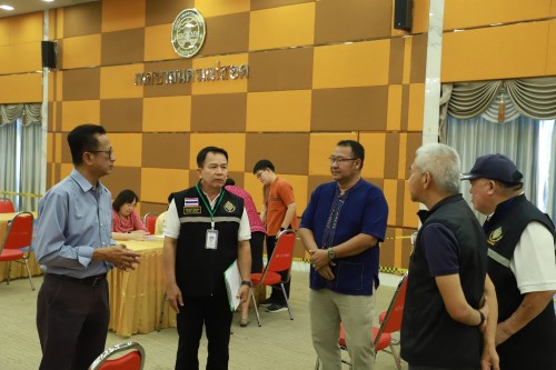 ทน.แม่สอด ให้การต้อนรับผู้ตรวจการเลือกตั้งประจำจังหวัดตาก ลงพื้นที่ตรวจเยี่ยม ติดตามการรับสมัครรับเลือกตั้งสมาชิกสภาเทศบาลนครแม่สอด และนายกเทศมนตรีนครแม่สอด