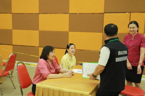 ทน.แม่สอด ให้การต้อนรับผู้ตรวจการเลือกตั้งประจำจังหวัดตาก ลงพื้นที่ตรวจเยี่ยม ติดตามการรับสมัครรับเลือกตั้งสมาชิกสภาเทศบาลนครแม่สอด และนายกเทศมนตรีนครแม่สอด