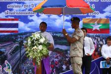 เทศบาลนครแม่สอดเข้าร่วมกิจกรรมโครงการเพิ่มความสัมพันธ์ระหว่างประเทศด้านความมั่นคง ประจำปี 2560 ครบรอบ 20 ปี สะพานมิตรภาพไทย-เมียนมา(แห่งที่1)