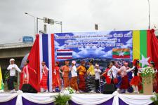 เทศบาลนครแม่สอดเข้าร่วมกิจกรรมโครงการเพิ่มความสัมพันธ์ระหว่างประเทศด้านความมั่นคง ประจำปี 2560 ครบรอบ 20 ปี สะพานมิตรภาพไทย-เมียนมา(แห่งที่1)