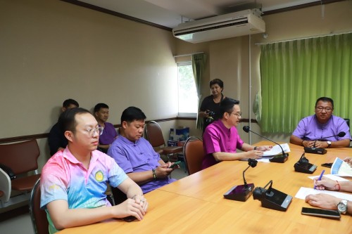 ทน.แม่สอด จัดประชุมซักซ้อมการเดินรณรงค์เชิญชวนประชาชนไปใช้สิทธิเลือกตั้งสมาชิกสภาเทศบาลนครแม่สอด และนายกเทศมนตรีนครแม่สอด