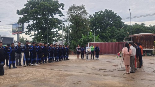 ทน.แม่สอด จัดพิธีเปิดศูนย์อำนวยการเฉพาะกิจ ป้องกันและแก้ไขปัญหาอุทกภัย วาตภัย ดินโคลนถล่ม ในเขตพื้นที่เทศบาลนครแม่สอด พ.ศ.2568