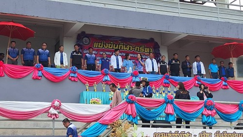 เทศบาลนครแม่สอด ร่วมพิธีเปิดการแข่งขันกีฬา - กรีฑานักเรียน เยาวชน หรือประชาชน ระดับอำเภอ ประจำปีงบประมาณ พ.ศ. 2568 ครั้งที่ 1 อำเภอแม่สอด	