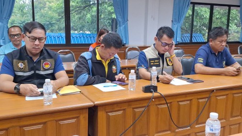 ทน.แม่สอด เข้าร่วมการประชุมคณะกรรมการกองอำนวยการป้องกันและบรรเทาสาธารณภัยจังหวัดตาก (กอปภ.จ.) เพื่อเตรียมความพร้อมรับสถานการณ์อุทกภัย วาตภัย น้ำป่าไหลหลาก และดินถล่ม ปี 2568 ในพื้นที่จังหวัดตาก