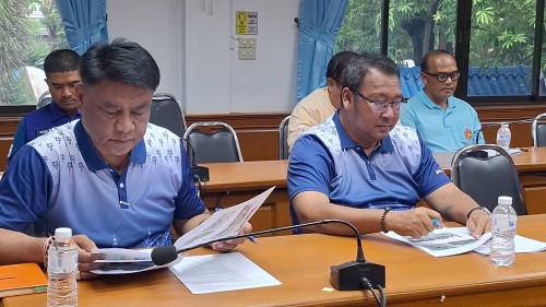 ทน.แม่สอด เข้าร่วมการประชุมคณะกรรมการกองอำนวยการป้องกันและบรรเทาสาธารณภัยจังหวัดตาก (กอปภ.จ.) เพื่อเตรียมความพร้อมรับสถานการณ์อุทกภัย วาตภัย น้ำป่าไหลหลาก และดินถล่ม ปี 2568 ในพื้นที่จังหวัดตาก