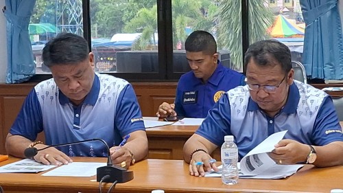 ทน.แม่สอด เข้าร่วมการประชุมคณะกรรมการกองอำนวยการป้องกันและบรรเทาสาธารณภัยจังหวัดตาก (กอปภ.จ.) เพื่อเตรียมความพร้อมรับสถานการณ์อุทกภัย วาตภัย น้ำป่าไหลหลาก และดินถล่ม ปี 2568 ในพื้นที่จังหวัดตาก