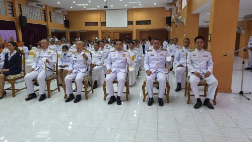 เทศบาลนครแม่สอด เข้าร่วมพิธีเจริญพระพุทธมนต์และพิธีทำบุญตักบาตรถวายพระราชกุศล เนื่องในโอกาสวันเฉลิมพระชนมพรรษา สมเด็จพระนางเจ้าฯ พระบรมราชินี 3 มิถุนายน 2568