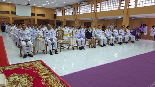 เทศบาลนครแม่สอด เข้าร่วมพิธีเจริญพระพุทธมนต์และพิธีทำบุญตักบาตรถวายพระราชกุศล เนื่องในโอกาสวันเฉลิมพระชนมพรรษา สมเด็จพระนางเจ้าฯ พระบรมราชินี 3 มิถุนายน 2568