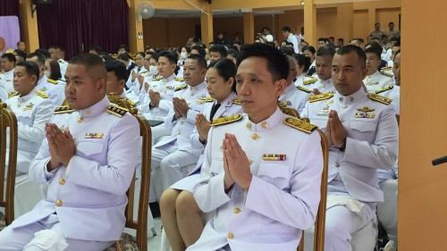 เทศบาลนครแม่สอด เข้าร่วมพิธีเจริญพระพุทธมนต์และพิธีทำบุญตักบาตรถวายพระราชกุศล เนื่องในโอกาสวันเฉลิมพระชนมพรรษา สมเด็จพระนางเจ้าฯ พระบรมราชินี 3 มิถุนายน 2568