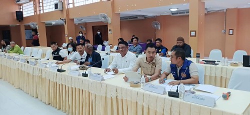 ทน.แม่สอด เข้าร่วมการประชุมคณะกรรมการศูนย์ปฏิบัติการป้องกันและปราบปรามยาเสพติด อำเภอแม่สอด (ศป.ปส.อ.แม่สอด)