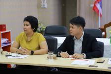 เทศบาลนครแม่สอด รับคณะผู้วิจัยสำนักงานสัญญาธรรมศักดิ์เพื่อประชาธิปไตย มหาวิทยาลัยธรรมศาสตร์