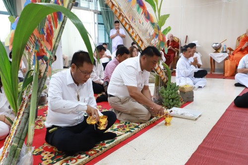 เทศบาลนครแม่สอด จัดพิธีทำบุญสืบชะตาเทศบาลนครแม่สอด
