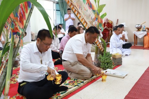 เทศบาลนครแม่สอด จัดพิธีทำบุญสืบชะตาเทศบาลนครแม่สอด
