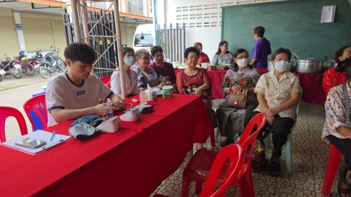 เทศบาลนครแม่สอด เข้าร่วมการประชุมผู้สูงอายุ ชุมชนสันต้นปิน ประจำเดือน มิถุนายน พ.ศ.2568 