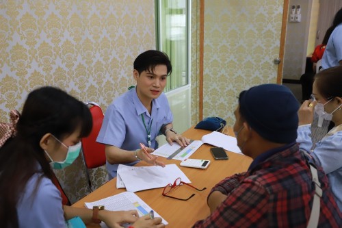 ทน.แม่สอด ตรวจสุขภาพประจำปี 2568 แก่พนักงานและพนักงานจ้าง ในสังกัดเทศบาลนครแม่สอด